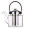 Purefold Glass Teapot 40 Oz, Stovetop Safe Tea Kettle with Removable Infuser, Blooming &amp; Loose Leaf Tea Maker (1200 ML)