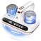 Amzany Bed Vacuum Cleaner - 5-in-1 Cordless Mattress Vacuum Cleaner, Powered by UV-C Light &amp; Ultrasonic Technology, 16Kpa Strong Suction,Low Noise,Suitable for Dust, Pet Hair, Etc.