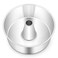 TeamFar 10inch Angel Food Cake Pan, Stainless Steel Cake Pan with Tube, Healthy &amp; Non-toxic, Sturdy &amp; One-Piece, Mirror Finish &amp; Dishwasher Safe