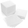 AH AMERICAN HOMESTEAD Cocktail Napkins-Disposable Beverage/Bar Napkins-White Linen-Like Square Napkins-Eco-Friendly &amp; Compostable-Everyday Use, Party or Wedding 4.75inch x 4.75inch (100 Count, White)