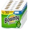 Bounty Quick-Size Paper Towels, White, 12 Family Rolls = 30 Regular Rolls