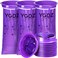 YGDZ Barf Bags, 15 Pack Vomit Bags Disposable Throw Up Emesis Bags Puke Nausea Bags for Travel Motion Sickness, Car &amp; Aircraft, Purple