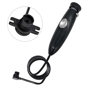 RAXSEG Oral Hygiene Accessories Compatible with Waterpik WP-100, WP-900 Replacement Kit for Ultra Water Flosser, Pack of 1 Handle/Hose（Black）