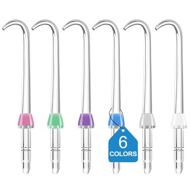 Replacement Tips for Waterpik Water Flosser Classic Jet Tips Waterpik' Replacement Parts (6 Tips)