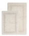 WOVEN ST. Reversible Tufted Bath Rugs   Area Rugs for Spa, Vanity Shower, Bathrooms, Kitchen, Bedroom   Water Absorbent   100% Cotton   Pack of 2   17&rsquo;&rsquo; x 24&rsquo;&rsquo; &amp; 21&rsquo;&rsquo; x 34&rsquo;&rsquo; Inches   Light Grey