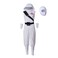 Men&rsquo;s Storm Shadow G.I.Joe Ninja Adult Cosplay Costume White Battle Suit with Accessories