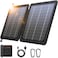 GOODaaa 10W Portable Solar Charger with Dual USB Outputs Super Handy Foldable Size 24% High Conversion Efficiency Solar Panels, Waterproof &amp; Dustproof &amp; Shockproof, Wide Compatibility