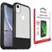 OtterBox Statement Series for iPhone XR Case with ZAGG Screen Protector, Extreme Shatter Protection - Bundle - (Clear/Black)