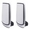 Koroao Metal Wall Mount Holder for Orbi Whole Home Tri-Band Mesh WiFi 6 System/Orbi Ultra(RBK850)(RBK852)(RBK853)/(RBS750)(RBS751)(RBK752)(RBK753)(960/860 Series)/(AX4200)(AX5700)(AX6000) (2-Pack)