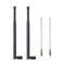 TECHTOO LoRa Antenna 915MHz 5dBi Omni-Directional Antenna with SMA Male Fitting + IPEX WiFi Antenna Cable Pig Tail for Meshtastic Device Heltec Lora Device LoRa32 V3 ESP32 S3 WIFI+BT Development Board