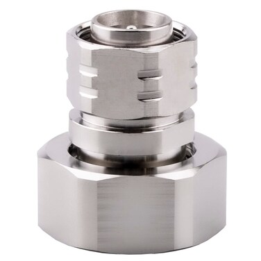 Whisary 7/16 Din L29 Male to 4.3-10 Mini DIN Male Low PIM 163 dBc Adaptor 4.3/10 Mini Din Male to Din Male Adapter