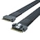 24G Internal SlimSAS SFF-8654 to SFF-8654 8i Cable, SAS 4.0, 100-ohm, 0.5-m(1.64ft)
