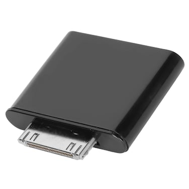 30 Pin Bluetooth Transmitter for iPod, Bluetooth 2.1 Adapter Transmitter, Plug and Play, Not for iPod Classic and Nano (Black)