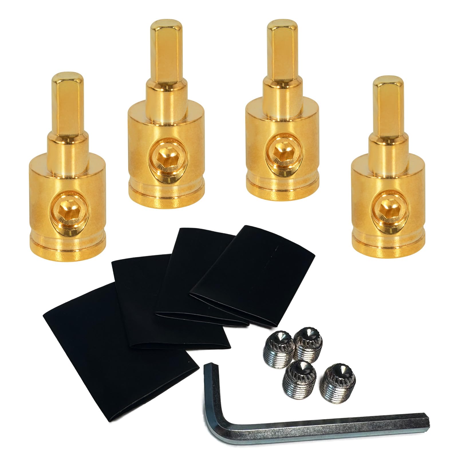 Labobole Labobole Amp Input Reducer 0 Gauge To 4 Gauge yellow