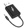 Bluetooth 5.0 Transmitter Receiver Adapter, 3.5mm Portable Wireless Audio Transmitter Receiver Dongle for TV/PC/Headphones/Car Stereo/Home Theater, USB for Power Supply, Low Latency, Plug and Play