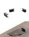 ZZHDESBY Under Desk Laptop Mount Under Desk Laptop Drawer with Adhesive &amp; Screw Fit for Macbooks, Keyboard, Routers, Modems, Cable Box, Network Switch and More (Black)