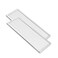 360mm 120mm x 2 PC Fan Dust Mesh Filter 4.72inch PVC Computer PC Case Dust Proof Filter Cover Magnetic White 2-Pack