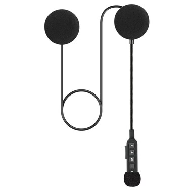 Motorcycle Helmet Bluetooth 5.3 Headset Speakers with 900mAh Battery, Outdoor Wireless Headphones Hands Free, Music Call Control,Auto Answer for Motorbike Sport Cycling, Skilling, Riding Earphones