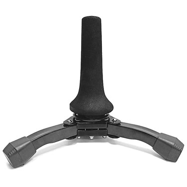 GOGHOST Portable Straight Soprano Saxophone/ Trumpet Stand,Foldable Tripod Holder Stand (Black)