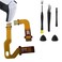 MYPUQIAO 1 Set Microphone Flex Cable Replacement for PS5 V3 3.0 BDM-030 Left and Right Handle Inner Mic Ribbon, Playstation 5 Speaker L R Connector Cable Dualsense Controller with Repair Tool Set(V3)