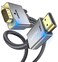 UANTIN HDMI to VGA Cable Adapter 3FT  Anti-Interference Gold-Plated Plugs  1080P Aluminum HDMI Source to VGA Display Braided Cord (Male to Male) for PC,Laptop,Xbox,Graphics Card,Monitor More