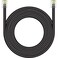NECABLES CAT5 / CAT5e RJ11 Data Cable DSL Cable 25ft High-Speed DSL Modem Cable Twisted Wire UTP RJ11 6P4C Male to Male Black - 25 Feet