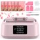 EasyinBeauty Paraffin Wax Machine for Hand and Feet, Touchscreen 3000ml Paraffin Wax Warmer with 6 Packs Rose Wax (2.64 lbs), Paraffin Hot Wax Spa for Therapy, Paraffin Bath for Smooth &amp; Soft Skin