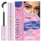 EMEDA False Eyelash Glue Super Strong Hold 24H Clear Glue Strong Hold Water Proof Formula No Irritation Latex Free Long Lasing Quick Dry Pegamento De Pestaas White Strip Eyelash Adhesive 5ml 0.17oz
