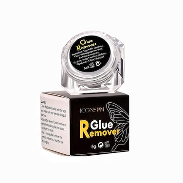 Liber Beauty Eyelash Extension Remover Cream, Gentle Lash Remover Cream, Eyelash Adhesive Remover, Low Irritation Cream for Sensitive Skin (Glue remover-cream(5g))
