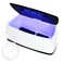 LXIANGN Nail Tool Sterilizer,Portable Large USB 1L High Temperature Nail Cleaning Box for Manicure Salon,Tweezers,Tattoo,Scissors,Jewelry,Phone, Watch,Underwear (White)