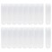 Nydotd 18 Pack Travel Size Plastic Squeeze Bottles for Liquids, 30ml/1Oz TSA Approved Travel Bottles Makeup Toiletry Cosmetic Containers Leak-Proof Travel Containers with Flip Caps Refillable