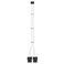 EZDIY-FAB RTX 3000 Series 12 Pin to Dual 8 Pin PCIe Sleeved Extension Cable 300 MM- Connector for NVIDIA Ampere GEFORCE RTX 3060ti 3070 3080 FE Funder Edition- White