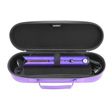 RLSOCO Travel Case for Dyson Airstrait Straightener/Corrale Styler Straightener (Purple)