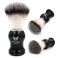 Menesia Shaving Brush for Men, Black Handle Men's Shave Cream &amp; Soap Brush (skull)