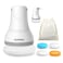 Body Sculpting Machine Electric Cellulite Massager Storage Bag &amp;4Pads, Handheld Full Body Massage Machine for Back/Abdomen/Butt/Leg/Arms Deep Massage Relax, Rotaion Vibration Cellulite Massage