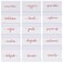 15 Pack Hospital Bags for Labor and Delivery 11 x 14 Inch Diaper Bag Organizing Pouches Resealable Maternity Hospital Bag Essentials Frosted Clear Plastic Bags for Packaging Product (Rose Gold Letter)