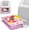 Lusso Gear Kids Airplane Tray Table Cover with Pockets - Airplane Travel Essentials for Toddlers - Travel Tray for Kids on Plane or Train - Airplane Must Haves and Flying Essentials (Mermaids)