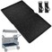 Myvikcar All Weather Mat for Wagon W2 Series, Foldable Silicone Stroller Mat with Two Hooks, Protect from Sand, Dirt Water, Waterproof and Detailings, Easy Clean for All 30x16 inch of Wagons