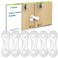 TRILINK Cabinet Locks for Babies 6 Pack, Baby Proofing Baby Safety Locks, Child Locks for Cabinets, Fridge Locks for Kids, Strong Adhesive No Drilling-Durable-Multifunctional for Furniture Kitchen