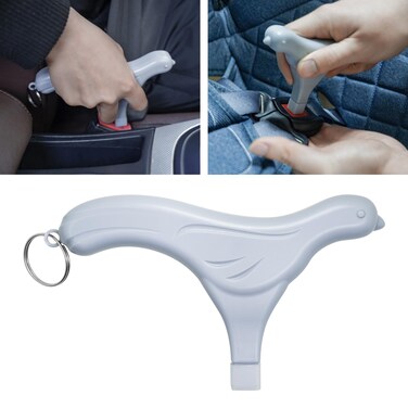Doytn Buckle Release Tool - Compatible with Baby Car Seat, Stroller, Vehicle Buckle &amp; Other Push Button Device - Easy Buckle Release Aid for Arthritis, Long Nails &amp; Elderly (Pack of 1)