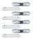 Antrader 3-Inch Bed Rail Fasteners,Wood Bed Rail Connecting Fittings Zinc Round Bed Hook Set of 4