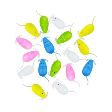 Teeth Storage Box, YOUYA DENTAL Lovely Baby Milk Tooth Fairy Box Tooth Organizer Teeth Saver with Mouse Shape Cases Gift for Kids Tooth Fairy Box Special for Kids Keepsake(50 Pieces)