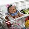 Binxy Baby Shopping Cart Hammock for Infants and Toddlers, Cart Seats for Babies, for All Car Seat Models, Grocery Cart Hammock for Baby, Capacity of up to 50 lbs, Full Bloom