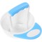 ibasenice 1 Set Blue Food Masher Bowl - Manual Hand Squeezer Juicer Grinding Bowl Fruit Grater