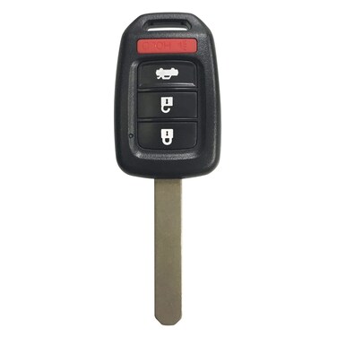Extra-Partss Keyless Remote Car Key Fob Replacement for 2016 2017 2018 2019 Accord LX LX-S Sport MLBHLIK6-1TA 35118-T2A-A60 433Mhz (1)
