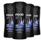 AXE Body Wash Phoenix 12h Refreshing Scent Crushed Mint &amp; Rosemary 4 count Men's Body Wash with 100% Plant-Based Moisturizers 16 oz