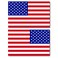 Magnet Me Up Patriotic American Flag Magnet Decals, Opposing 2 Pack, 5x8 Inches, Heavy Duty Automotive Magnet for Car Truck SUV, Any Magnetic Surface, Showcase Your Patriotism, Crafted in USA