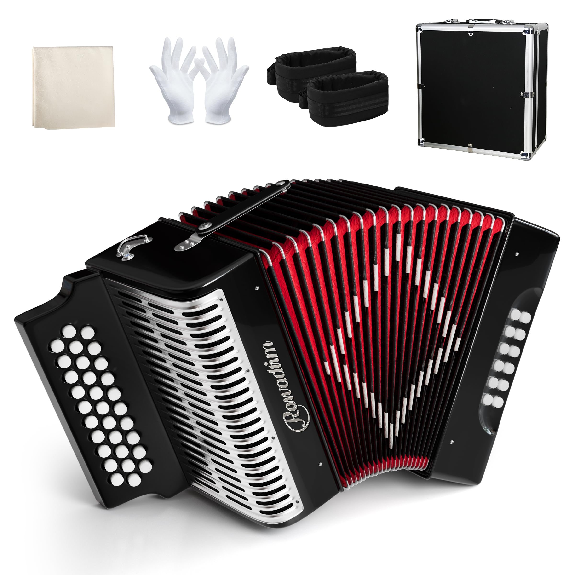 Rowadtim Rowadtim Accordion Diatonic 12 BASS