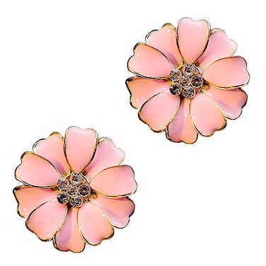 2 Pieces Daisy Flower Air Vent Clip Cute Car Air Freshener Clip Bling Rhinestone Car Air Outlet Decorations Charm Car Inter Decor Accessories for Girls Women