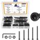 950Pcs Metric Screw Assortment, M3 M4 M5 M6 Stainless Steel Socket Head Bolts and Nuts Kit &amp; Phillips Flat Head Self Tapping Screws 8-30mm, Allen Head Hex Bolts with Lock &amp; Flat Washers, Wrenches